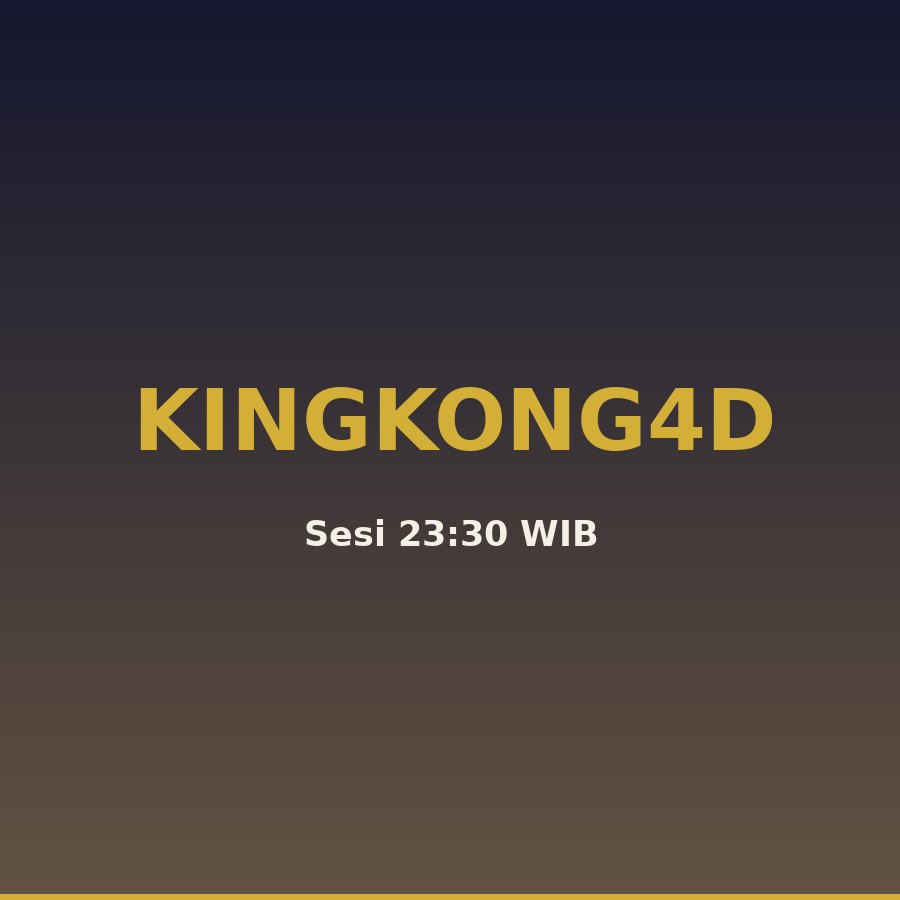 Kingkong 4d Shio Kingkong4D 17 Hari Ini 1 Oktober 2026 (92168)